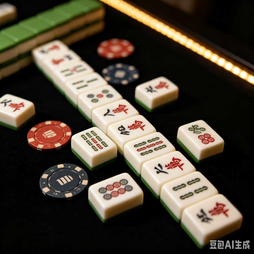 gold accent mahjong set